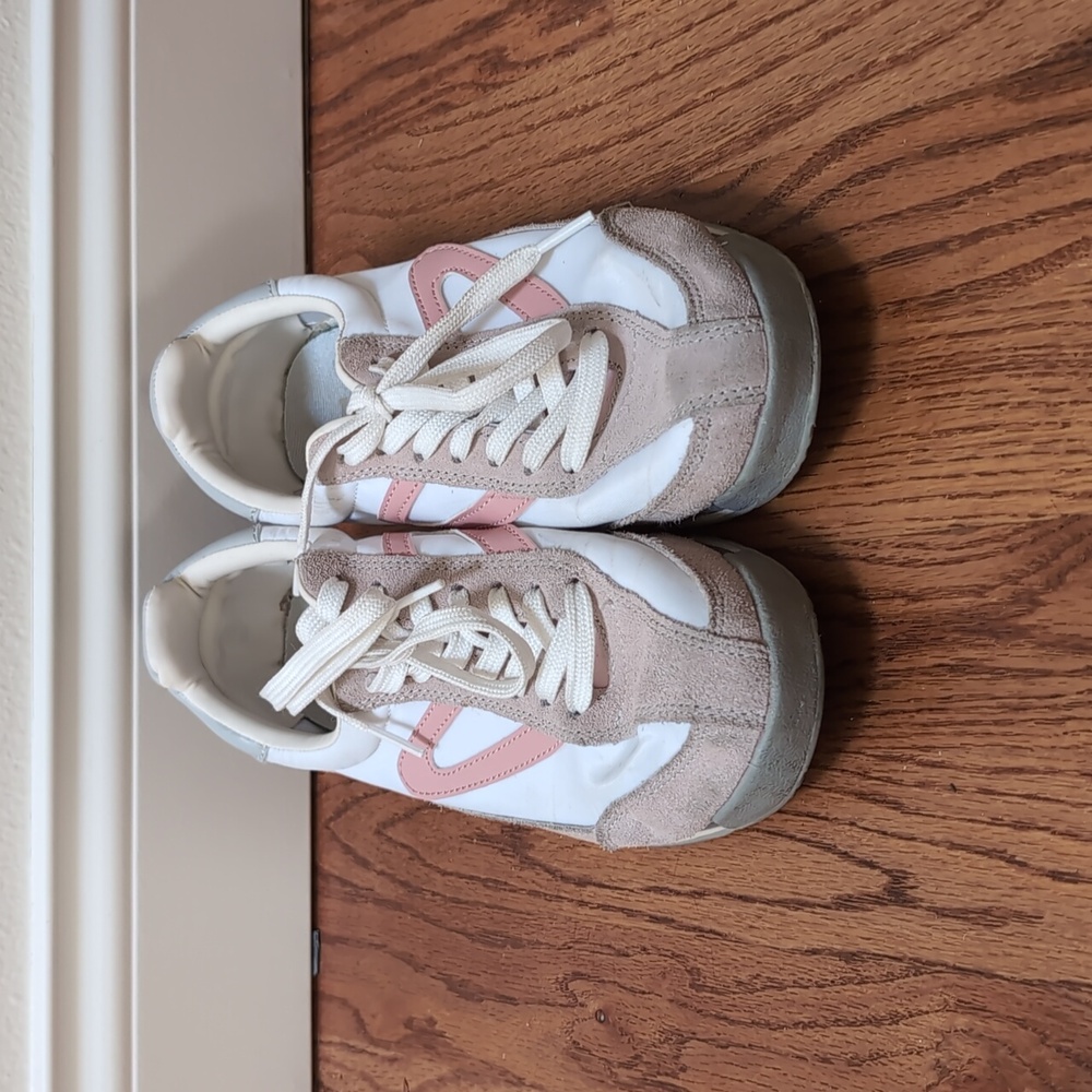Trenton, Women's , Pink & White, Sneakers